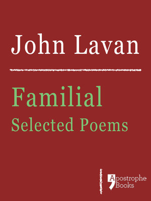cover image of Familial, Selected Poems